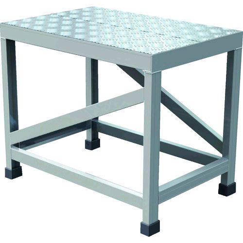 ＴＲＵＳＣＯ WTDBC-6450 アルミ製溶接一体構造型作業台 縞板タイプ 一段 完成品 Ｗ６００×Ｄ４００×Ｈ５００００ WTDBC6450の通販は 30,152円