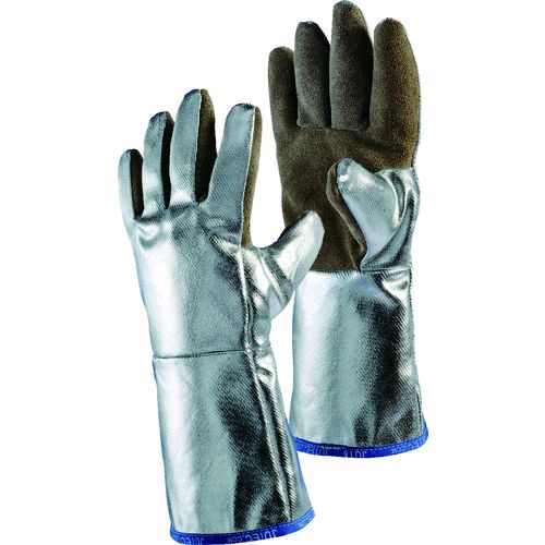 ＪＵＴＥＣ H05LA238-W2-9 耐熱手袋　アルミナイズドレザー　Ｌ H05LA238W29