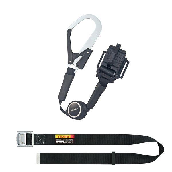 TJMデザイン（タジマ） B1SMERTL1BK 胴ベルト用 ＥＲ１５０縦型Ｌ１ スチールベルトＭセットの通販は 7,695円