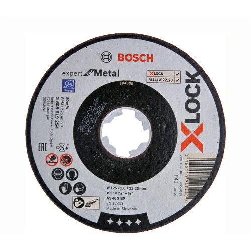 ボッシュ 2608619254 【25個入】 Ｘ−ＬＯＣＫ切断砥石１２５ｘ１．６鉄ＥＸの通販は 7,719円