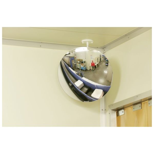 【個人宅配送不可】コミー MF44 直送 代引不可・他メーカー同梱不可 丸ミラー４４０ｍｍ