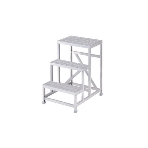 長谷川工業 ハセガワ DBS1-643 ライトステップ ＤＢＳ型 縞板タイプ １段 ０．５ｍ １７８２８ DBS1643の通販は