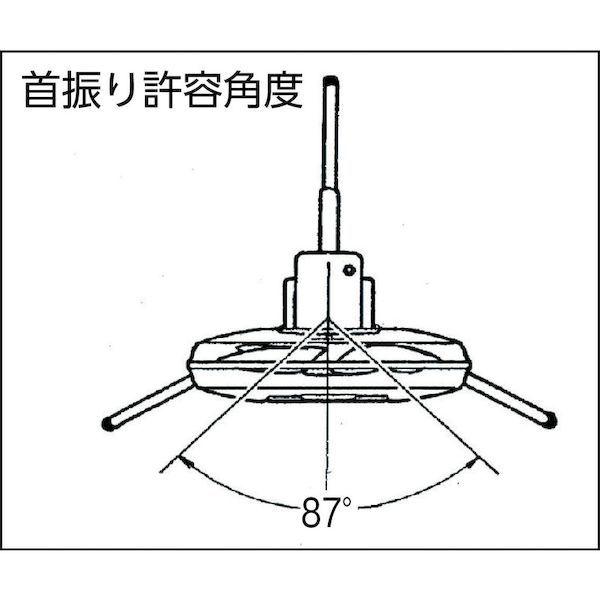スイデン SF-50FS-1VP 工場扇 スタンドタイプ プラスチックハネ 50cm 100V SF50FS1VP_3