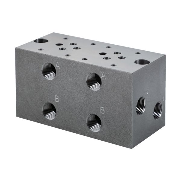トラスコ TRUSCO T-MBW4 マニホールドブロック TMBW4の通販は 21,426円