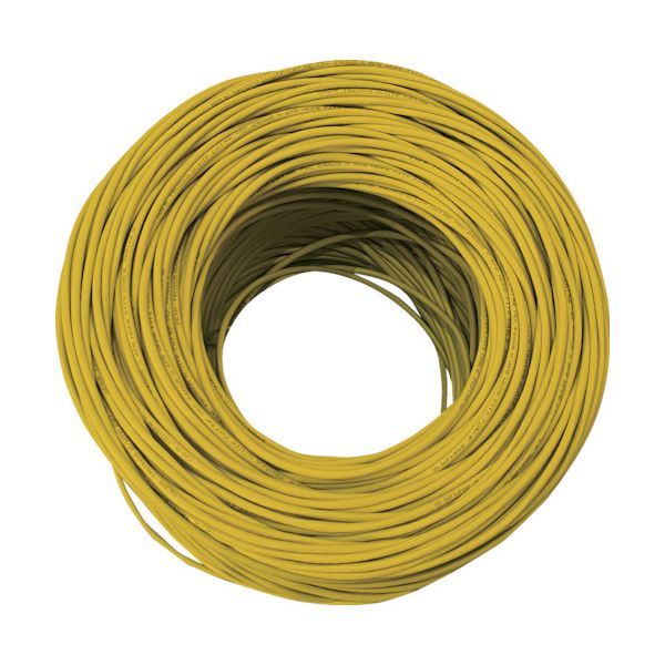 トラスコ TRUSCO TUTP-CAT5E-100Y LANケーブル カテゴリ5e 100m 黄 TUTPCAT5E100Y