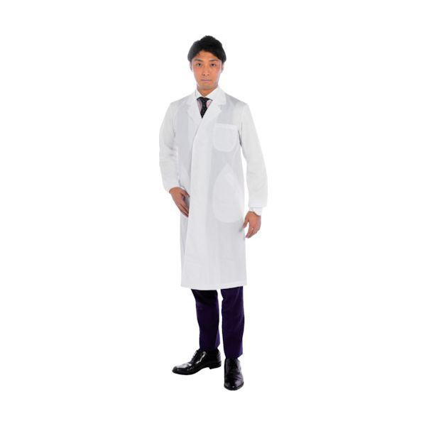 トラスコ TRUSCO WLC-MS-LL 研究用白衣 袖口ひも入 男子シングル LL WLCMSLL
