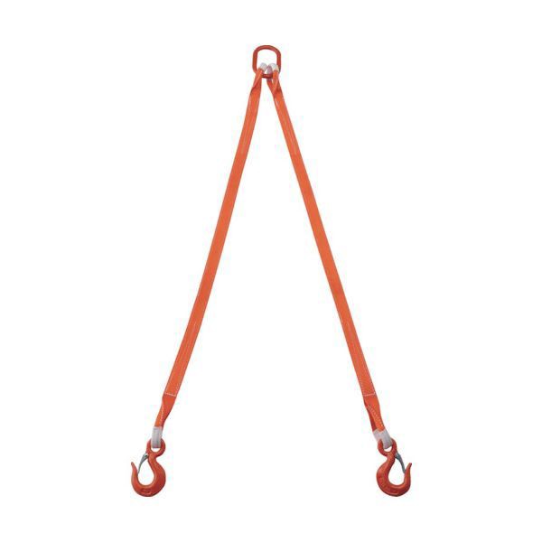 トラスコ TRUSCO G35-2P15 2本吊ベルトスリングセット 35mm幅X1．5m 吊り角度60°時荷重1．72t 最大使用荷重2t G352P15の通販は 15,001円