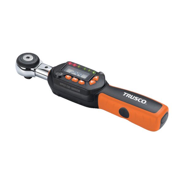 トラスコ TRUSCO HDT3-030C ヘッド交換式ラチェットデジタルトルクレンチ 差込角9．5mm 6〜30Nm HDT3030Cの通販は