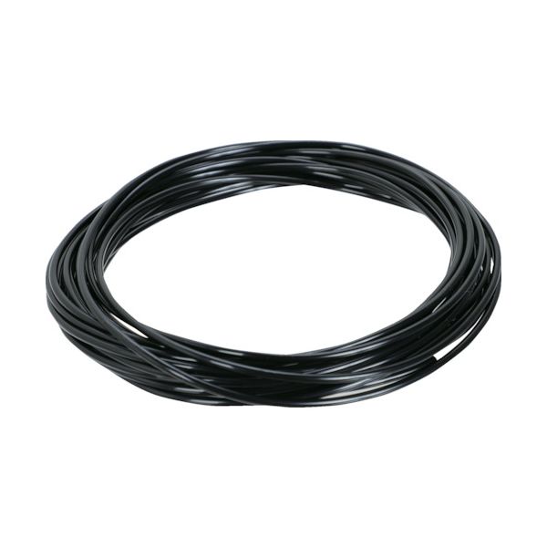 トラスコ TRUSCO TB20.0BK-10 汎用ビニールチューブ 内径20．0φ 黒 長さ10m TB20.0BK10