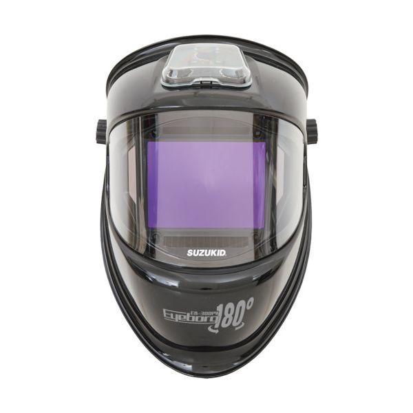 スズキッド EB-300PDH 自動遮光溶接面 アイボーグ１８０°ヘルメット取付アダプタ付 EB300PDHの通販は