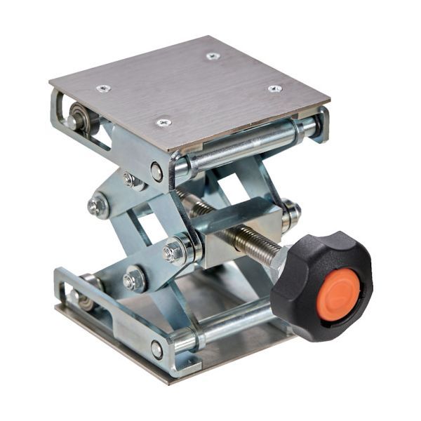 ＴＲＵＳＣＯ TLJ25-1616H ラボジャッキ ノブタイプ 160×160×75〜245 TLJ251616Hの通販は 28,102円