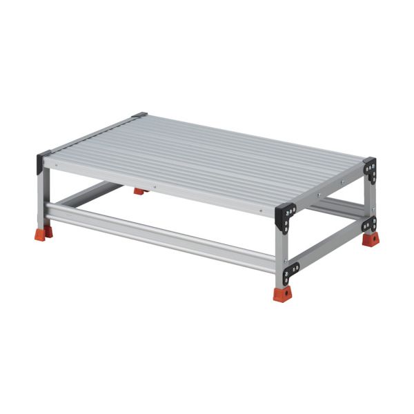 ＴＲＵＳＣＯ TSF-11063 直送 代引不可・他メーカー同梱不可 作業用踏台 1段 高さ0．3m 天板1000×600 TSF11063