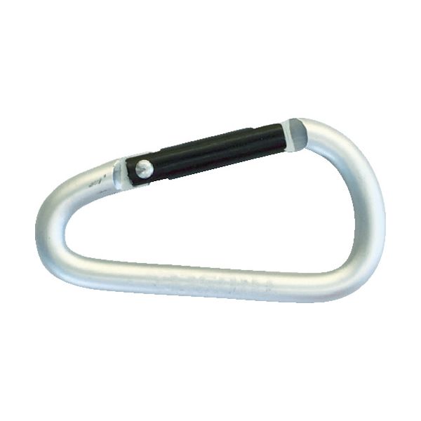 ＴＲＵＳＣＯ TKN550SVBOX まとめ買い カラビナ 線径5mmX50mm D型 シルバー100個の通販は 9,391円