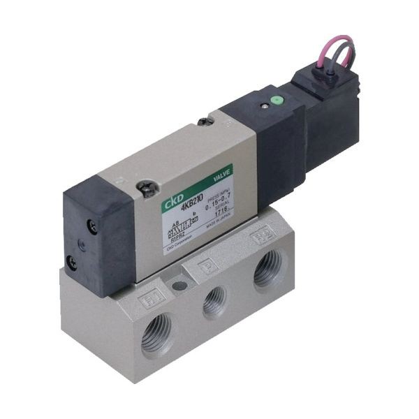 ＣＫＤ 4KB410-10-DC24V 電磁弁 ４Ｋシリーズパイロット式５ポート弁セレックスバルブ 音速コンダクタンス１２ 接続口径Ｒｃ３／８ 4KB41の通販は