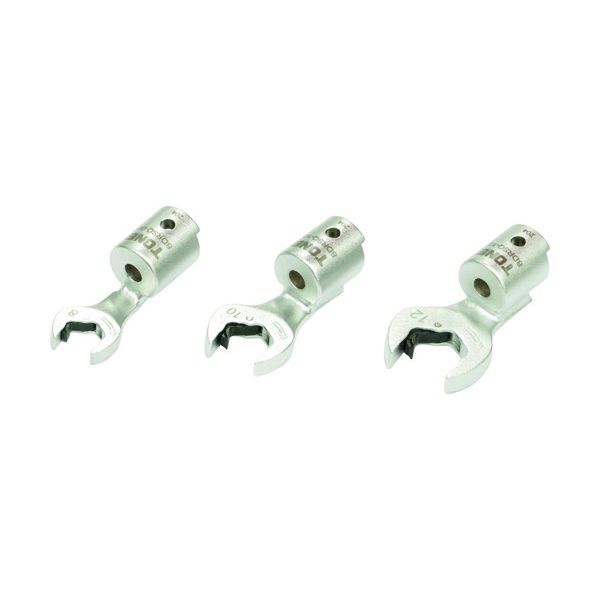 前田金属工業 ＴＯＮＥ 8DRSQ30 差替式トルクレンチ用交換クイックスパナヘッドセット Ｔ８Ｄシリーズ ３点セット