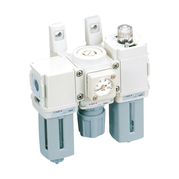 ＣＫＤ C1000-8-W-F1 ＦＲＬユニット Ｆ．Ｒ．Ｌコンビネーション 白色シリーズ 接続口径Ｒｃ１／４ C10008WF1の通販は