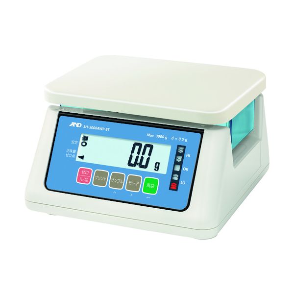 Ａ＆Ｄ SH-3000AWP-BT 防塵・防水はかり ワイヤレス通信モデル ＳＨ−３０００ＡＷＰ−ＢＴ SH3000AWPBTの通販は