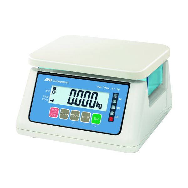 Ａ＆Ｄ SH-30KAWP-BT 防塵・防水はかりワイヤレス通信モデル ＳＨ−３０ＫＡＷＰ−ＢＴ SH30KAWPBTの通販はその他花・ガーデン・エクステリア・DIY工具