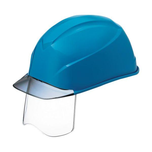 タニザワ 123VJ-SH-V2-B1-J エアライトS搭載ヘルメット 透明バイザータイプ・溝付・シールド付 透明バイザー：グレー／帽体色：青 123VJSHV2B1Jの通販は 8,163円