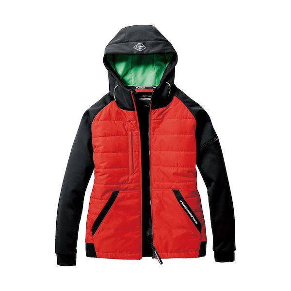 バ−トル 3210-98-XL TC防風フーディジャケット カーディナル 321098XLの通販は 4,797円