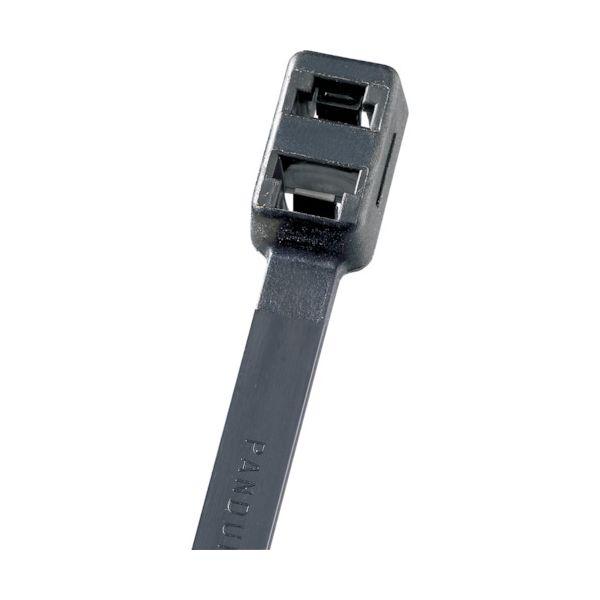 パンドウイット PLB4S-M30 ダブルループ結束バンド 耐熱性黒 4．8×376×1．3 1000本入 PLB4SM30