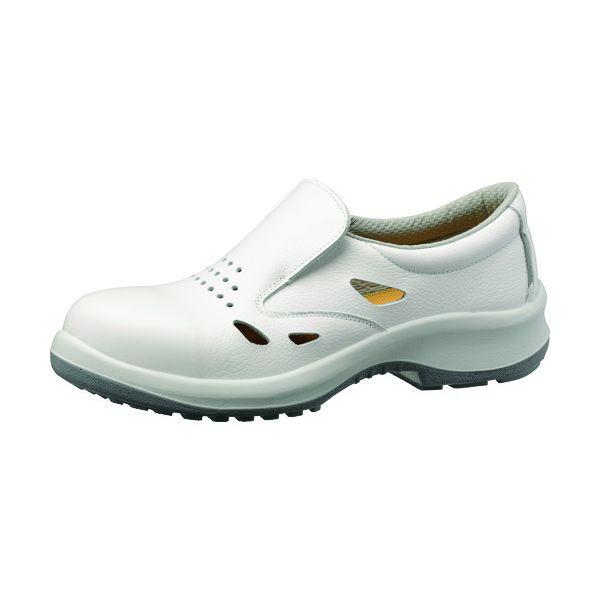 ミドリ安全 PRM200S-TUUKI-W-26.5 通気構造スリッポンタイプ静電安全靴 プレミアムコンフォートシリーズ PRM200ホワイト通気静電 26．5CM PRM200STUUKIW26.5