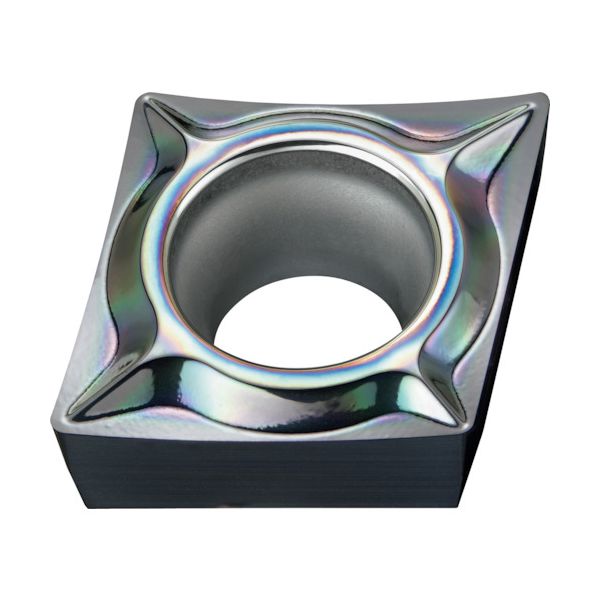 三菱 CCGT060202M-FS-P（MS9025） 【10個入】 旋削用インサート 80°菱形ポジ PVDコーティング MS9025 CCGT06