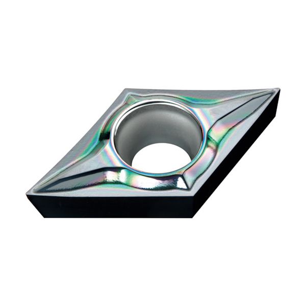 三菱 DCGT070202M-LS-P（MS9025） 【10個入】 旋削用インサート 55菱形55°ポジ PVDコーティング MS9025 DCGT