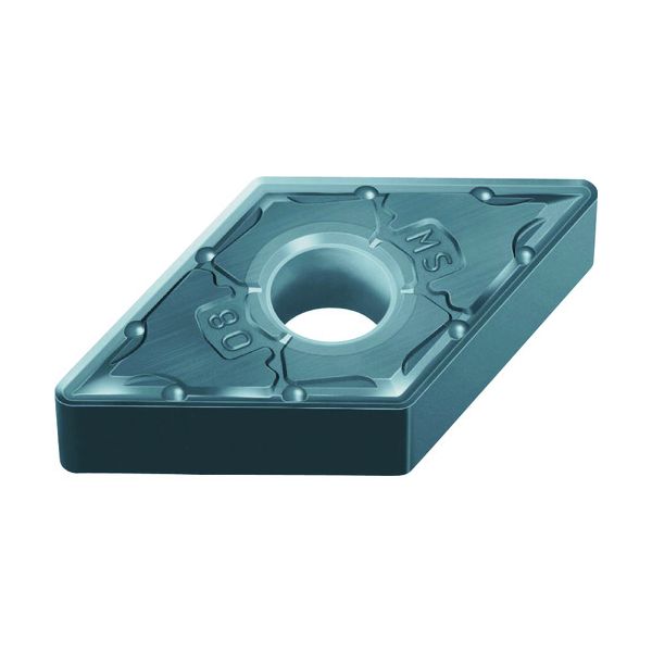 三菱 DNMG150404-MS（MP9015） 【10個入】 旋削難削材中切削用MSブレーカ付インサート PVDコーティング MP9015 DNMG150404MSMP9015の通販は 10,743円