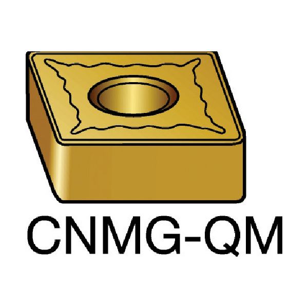 サンドビック CNMG 19 06 12-QM（H13A） 【10個入】 T−Max P 旋削用ネガチップ 110 H13A CNMG190612QMH13Aの通販は