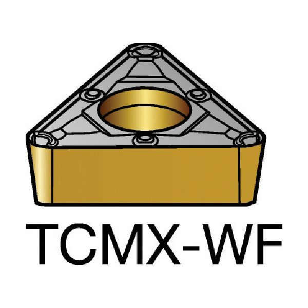 サンドビック TCMX 16 T3 04-WF（1515） 【10個入】 コロターン107 旋削用ポジチップ 120 1515 TCMX16T304WF1515
