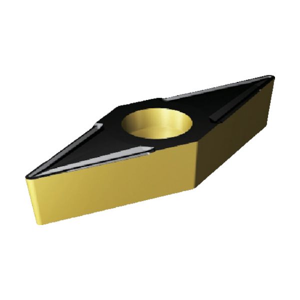 サンドビック VBMT 16 04 08-UR（4335） 【10個入】 コロターン107 旋削用ポジチップ 122 4335 VBMT160408UR4335の通販は 24,456円