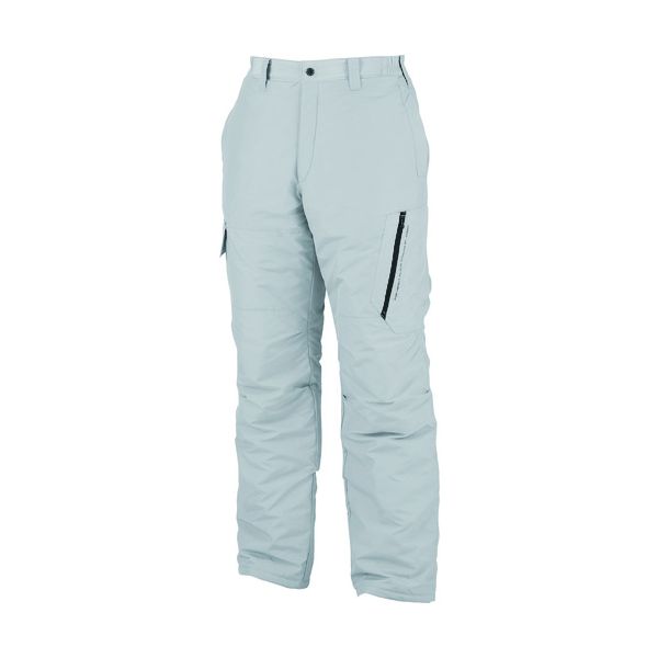 ワンタックカーゴパンツ 制電ソフトツイル アースグリーン ウエスト