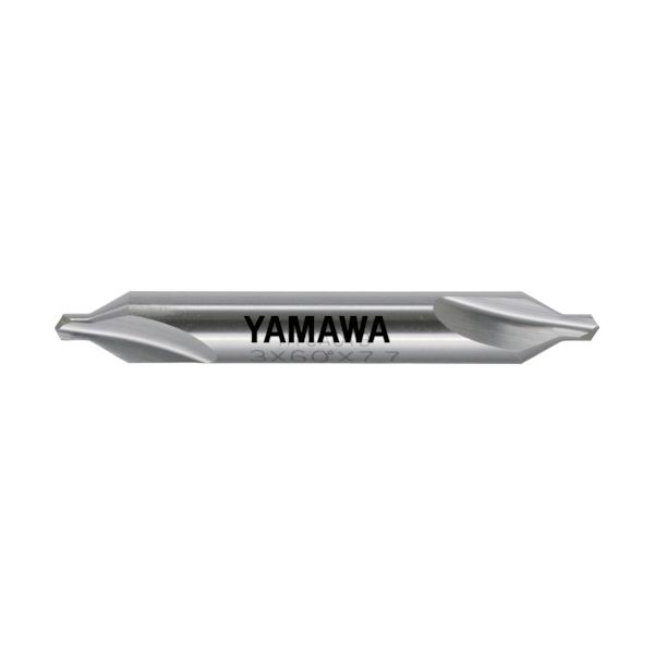 ヤマワ C-CD-S-5 弱ねじれ溝A形60° 超硬センタ穴ドリル C−CD−S 5X60°X11 CCDS5