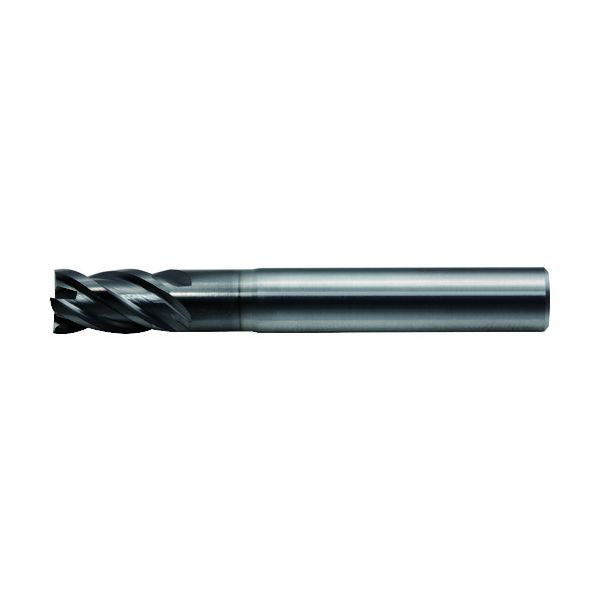 ユニオンツール CXS4080-340 4枚刃高能率ロングネックスクエアエンドミル 外径8×有効長34×刃長12×全長90×シャンク径8 CXS408