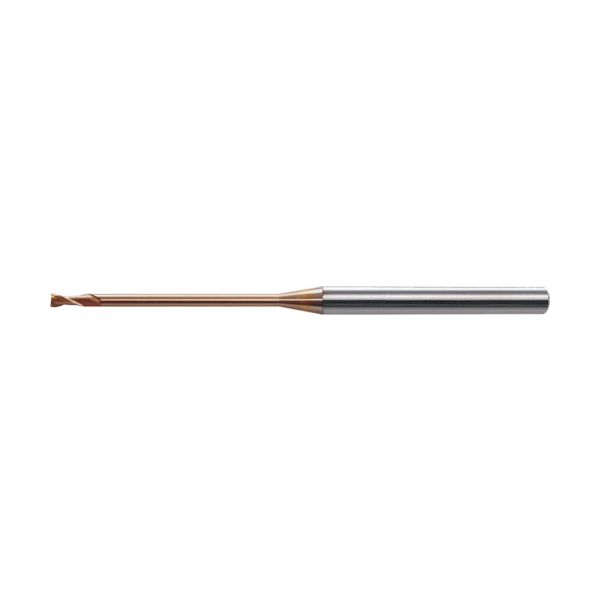 ユニオンツール HLS2002-020 HARDMAX2枚刃ロングネックスクエアHLS 外径0．2×有効長2×刃長0．3×全長45×シャンク径4 HL
