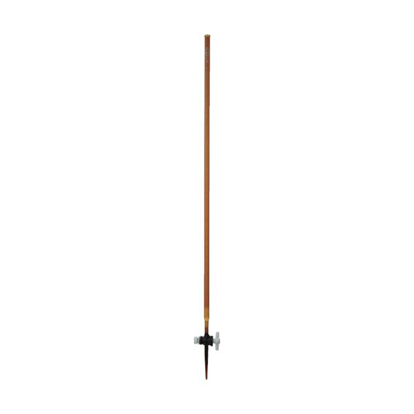 ＳＩＢＡＴＡ 021320-25 ビュレット スーパーグレード 茶褐色 PTFEコック付 25mL 02132025