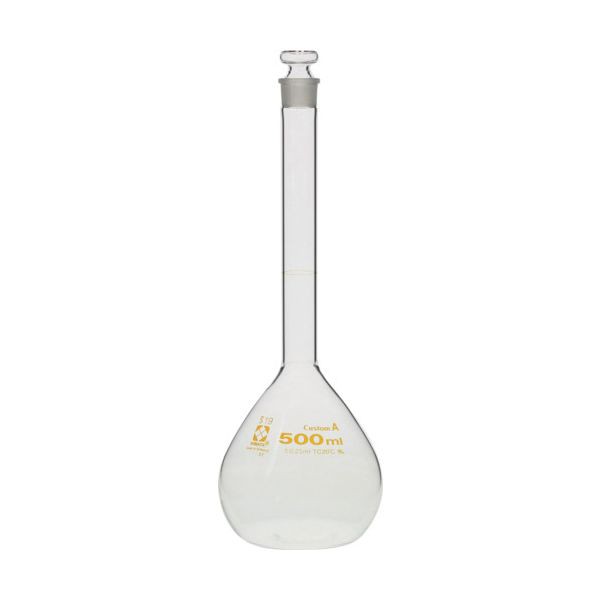 ＳＩＢＡＴＡ 026050-500 メスフラスコ カスタムA 500mL 026050500の通販は