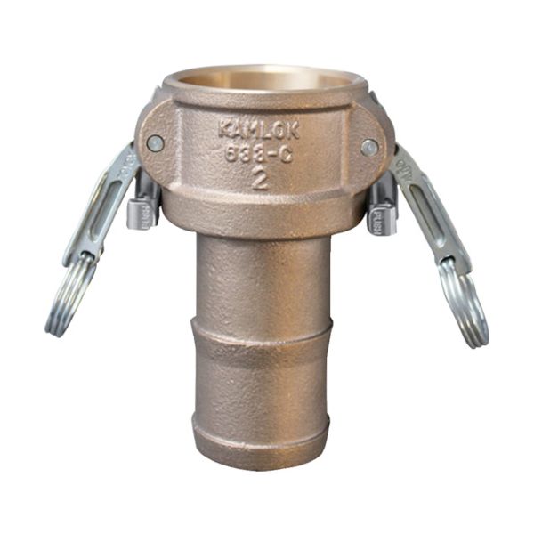 トヨックス 633-CL-2-BR カムロック ツインロックタイプカプラー ホースシャンク ブロンズ 633−CL 2インチ BR 633CL2BRの通販は