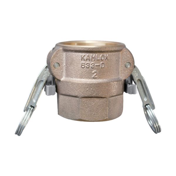 トヨックス 633-DBL-2-BR カムロック ツインロックタイプカプラー メネジ ブロンズ 633−DBL 2インチ BR 633DBL2BRの通販は 9,551円