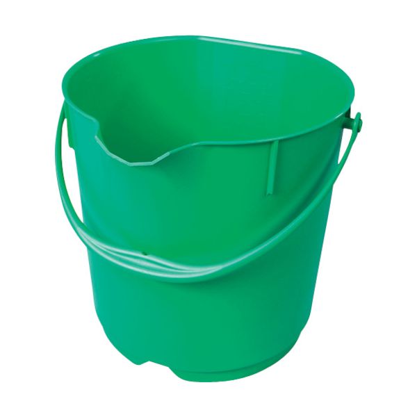 バーテック 66218200 バーキンタX カラーバケツ 15L 緑 BKXCB−15G