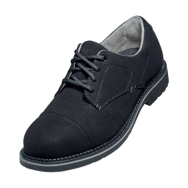 ＵＶＥＸ 8430541 ウベックス1ビジネスシューズS3SRCマイクロベロアブラック26CM