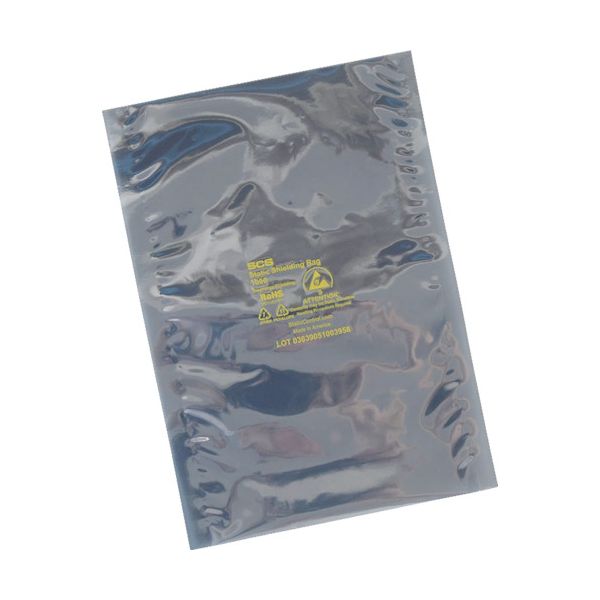 ＳＣＳ 1001012 静電気シールドバッグ フラットタイプ 254X305mm 100枚入の通販は