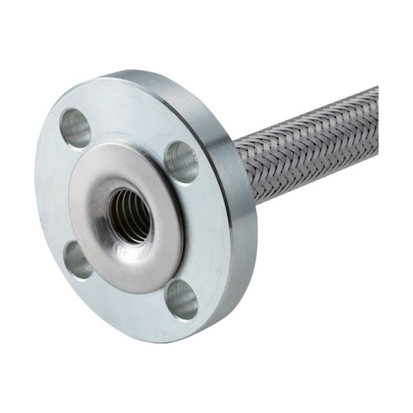 テクノフレックス F110-100AX500L JIS10KF/SS400 フランジ型汎用品フレキシブルホース Ｆ１１０−１００Ａｘ５００Ｌ ＪＩＳ１_1