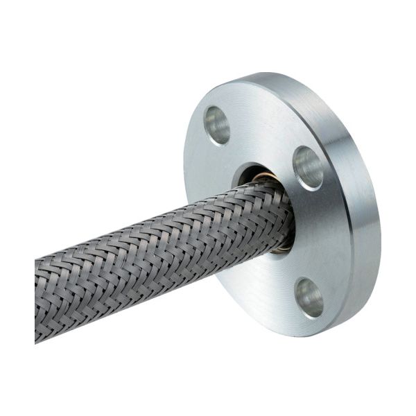 テクノフレックス F110-100AX500L JIS10KF/SS400 フランジ型汎用品フレキシブルホース Ｆ１１０−１００Ａｘ５００Ｌ ＪＩＳ１_3