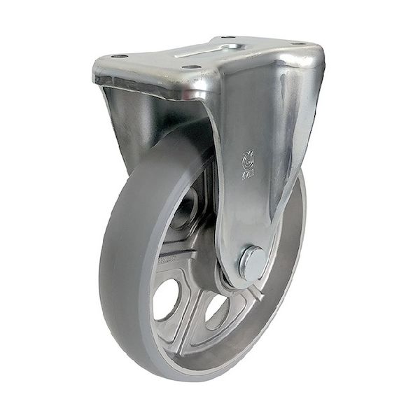 ユーエイ PMR-200AUU プレート式 固定 キャスター アルティメットウレタン 車輪径２００ｍｍ ＰＭタイプ ＰＭＲ型 取付寸法１１２×６３ PMR200AUUの通販は 20,945円