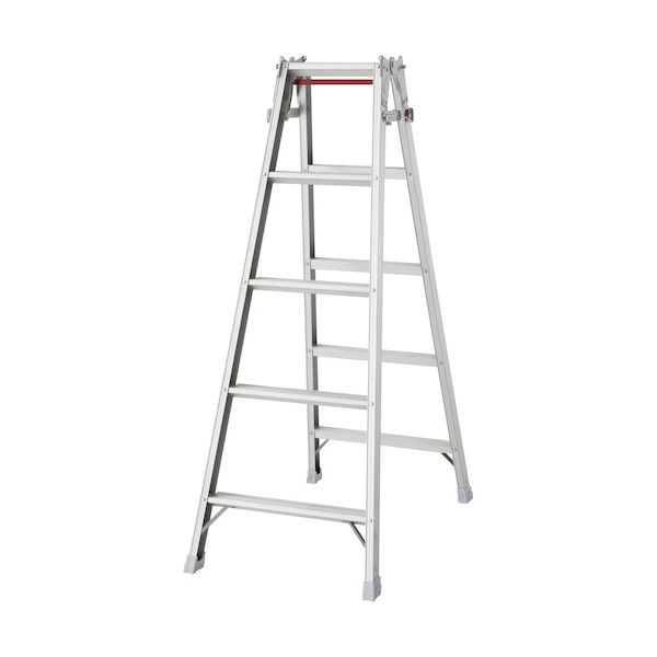 ハセガワ RD-15B アルミはしご兼用脚立 標準タイプ ワンタッチバー RD型 5段 10263 RD15Bの通販は 17,262円