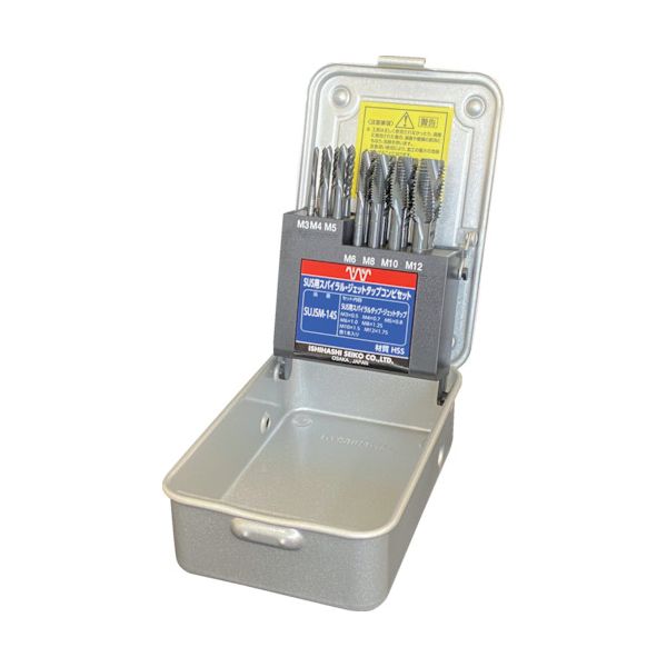 ＩＳ SUJSM-14S ステンレス用ジェット・スパイラルタップセット SUJSM14Sの通販は 25,995円