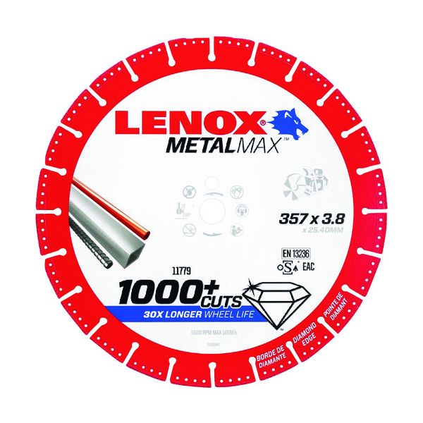 ＬＥＮＯＸ 2005500 メタルマックス14”エンジンカッター用