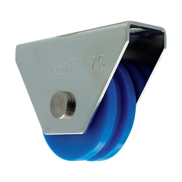 ヨコヅナ WMS-0756 ロタ・MC防音重量戸車 75mm H型 WMS0756の通販は